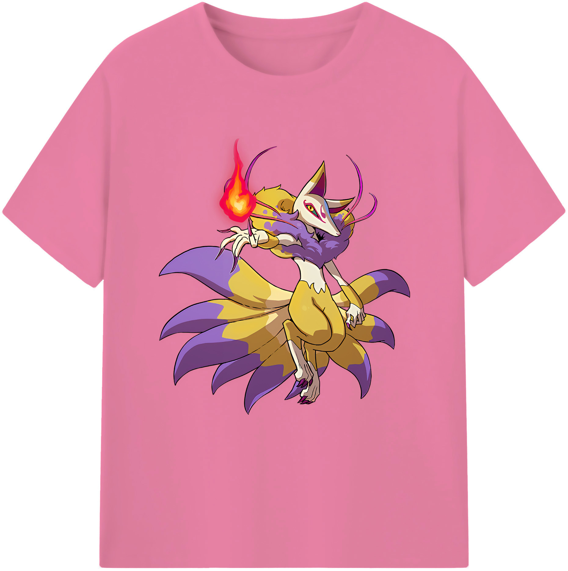 （画像用） 妖怪ウォッチ Yo-kai Watch 綿100％半袖Tシャツ（フロントプリント）